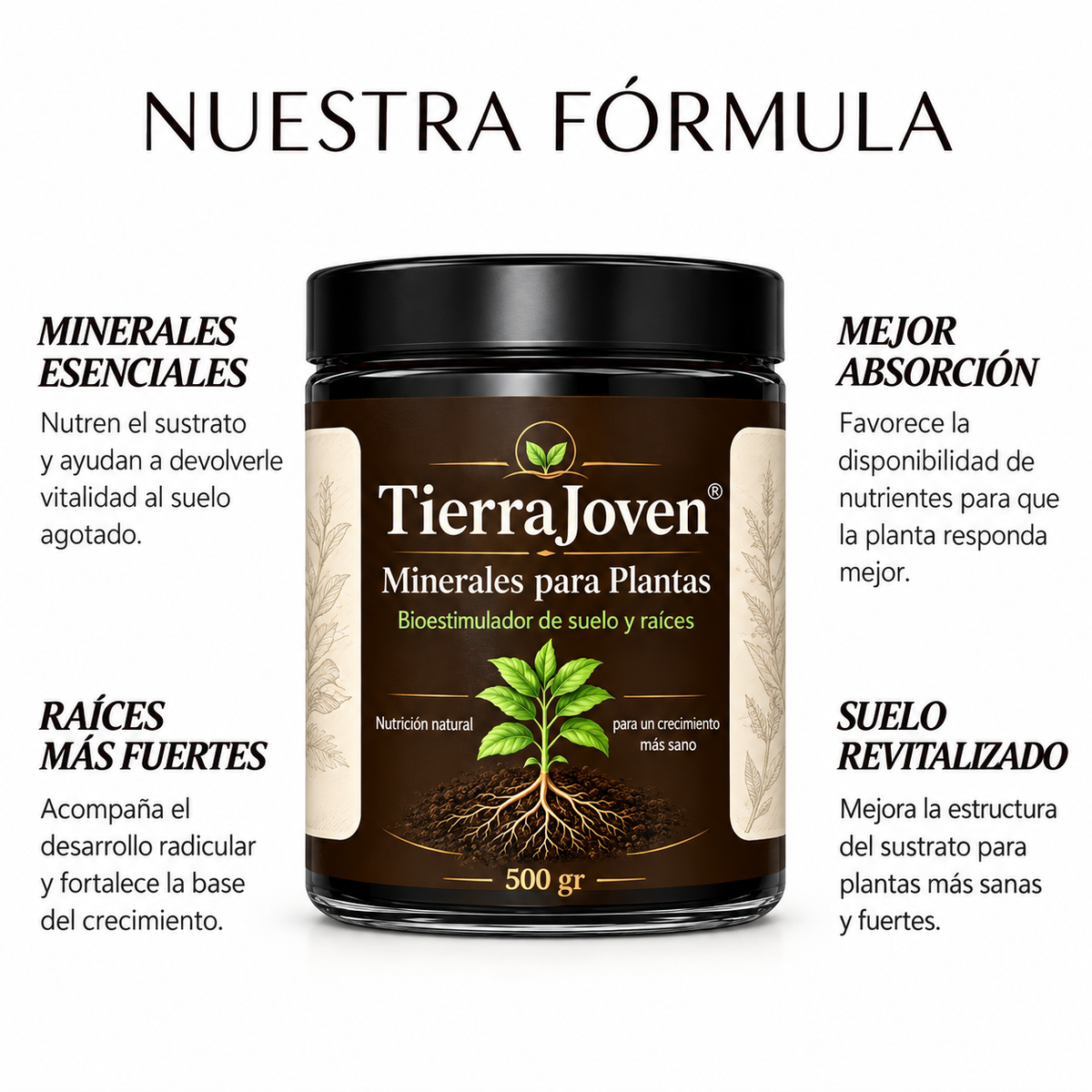 TierraFértil® · Minerales para plantas