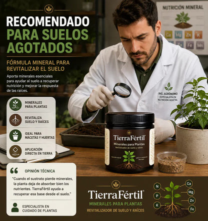 TierraFértil® · Minerales para plantas