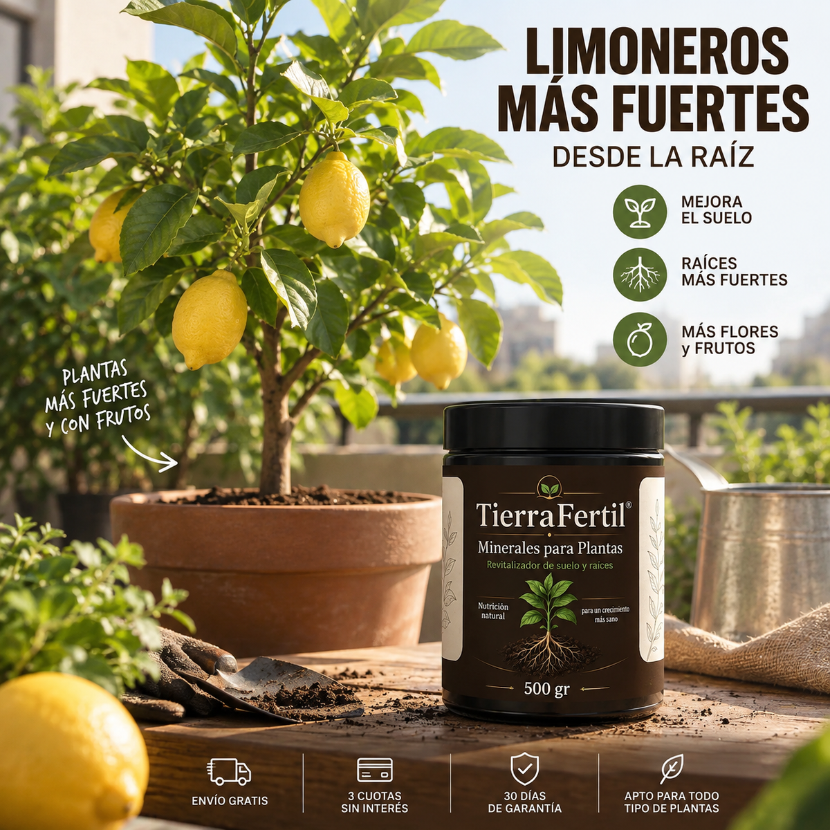TierraFértil® · Minerales para plantas